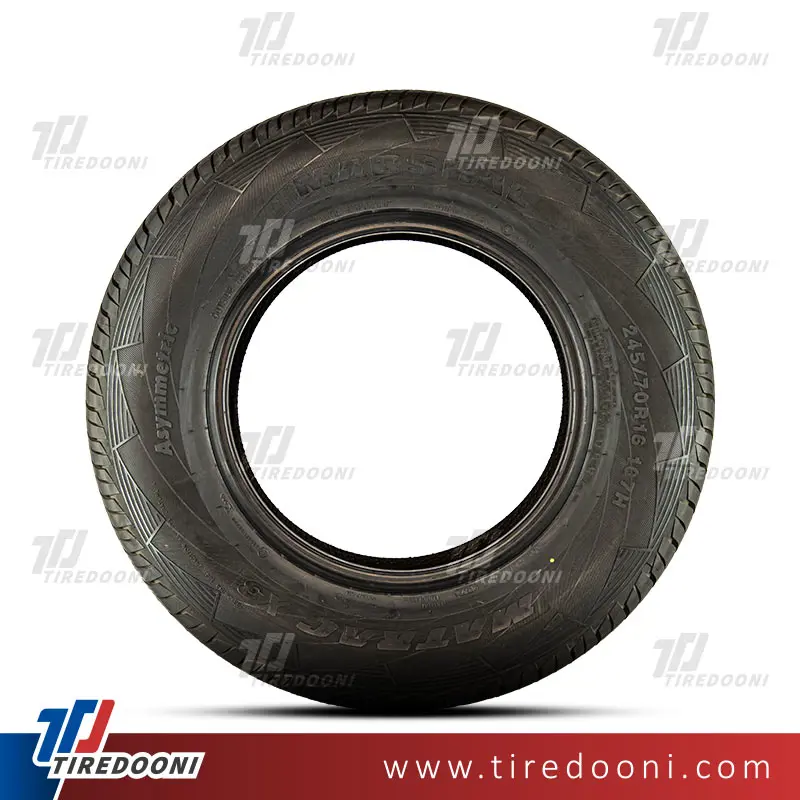 لاستیک خودرو مارشال سایز 245/70R16 مدل گل KL17